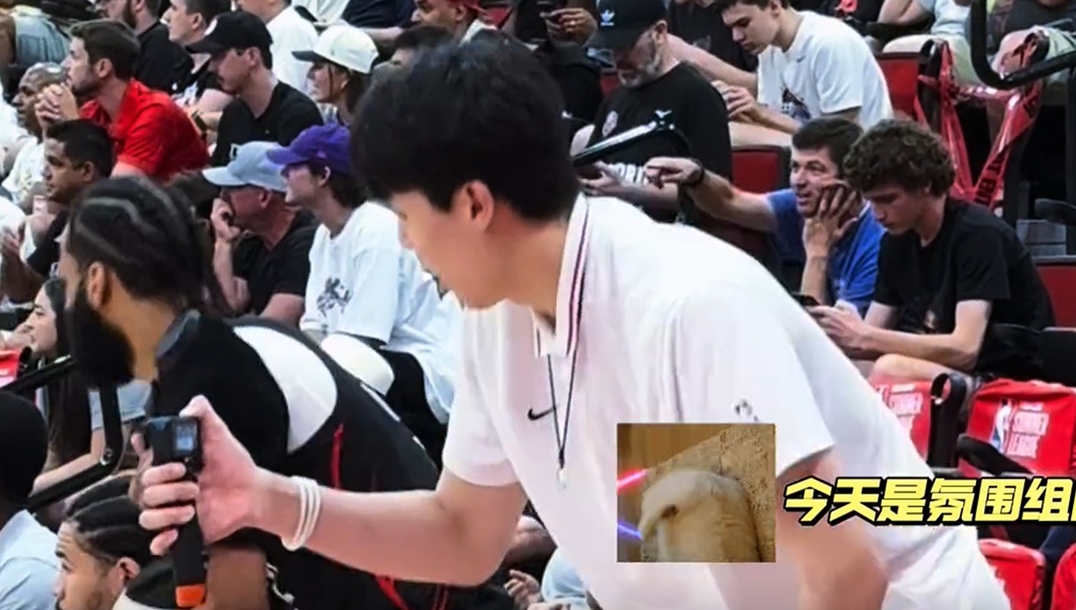 杨瀚森也会, 和教练聊天, 他可以做到